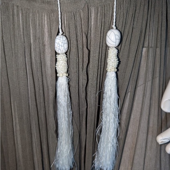 NWT Wandering Caftan Silk Dress Size 38 Italian US Size 2 - Picture 8 of 13